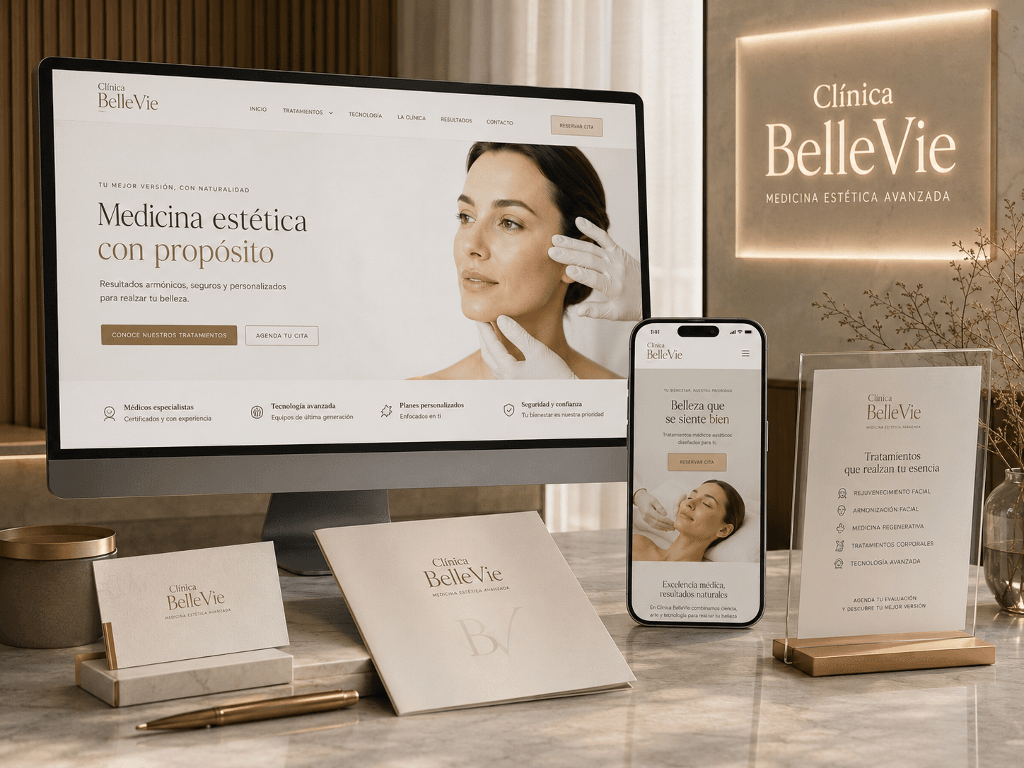 Después: Clínica BelleVie